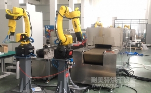 NMT-ZP-108 疫苗玻璃瓶小型預熱加固化自動裝配線(蘇州?？松?